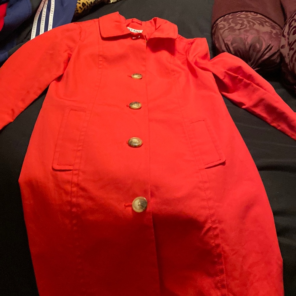 Old navy rain coat